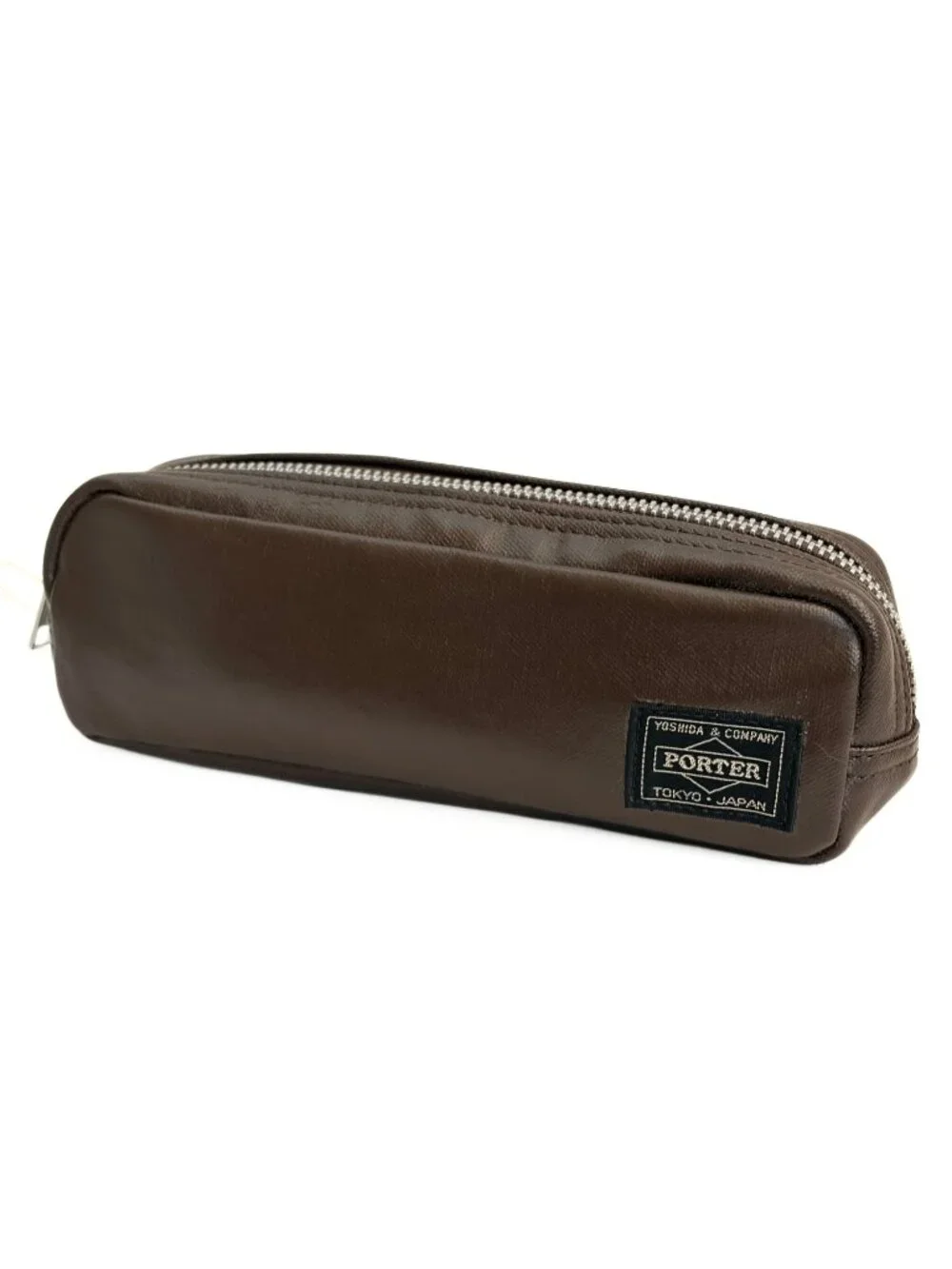 PORTER Yoshida Kaban FREE STYLE Leather Pen Case 707-08231 Brown Made in Japan